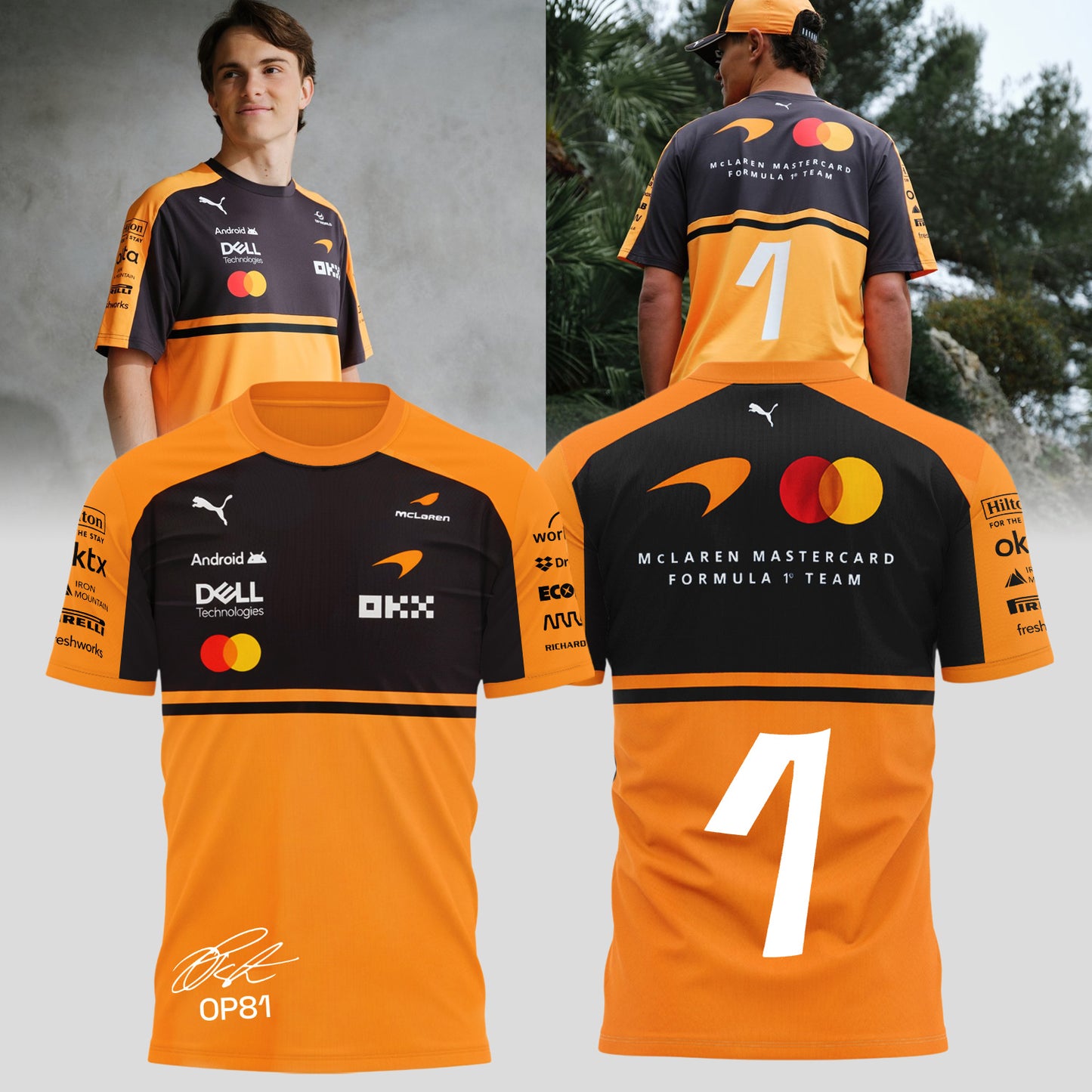McLaren Formula One Team x Oscar Piastri 2026 Limited Edition Shirt