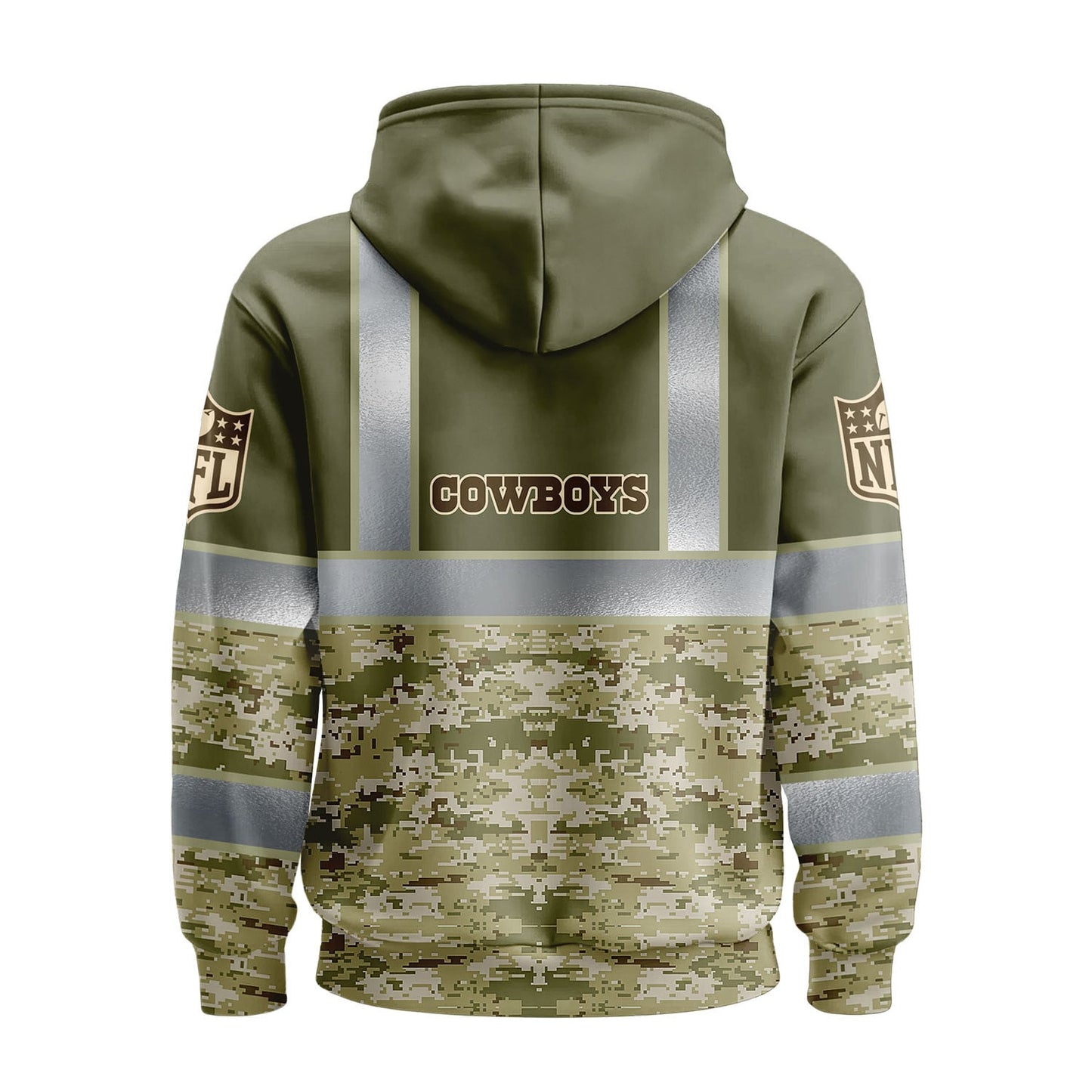 Dallas Cowboys | Premium NFL Hi Vis Salute to Service Hoodie | CZ11