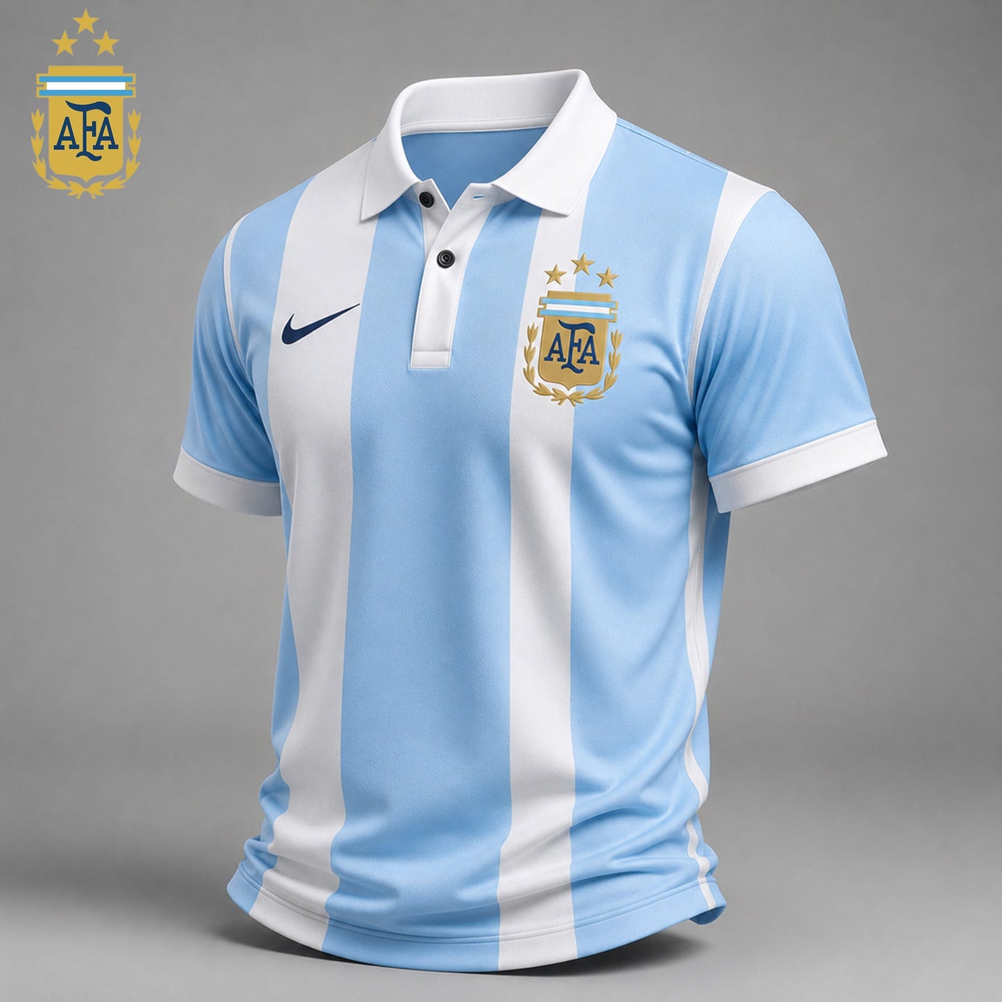 Argentina | Premium WC26 National Pride Polo Shirt NY | MQ51