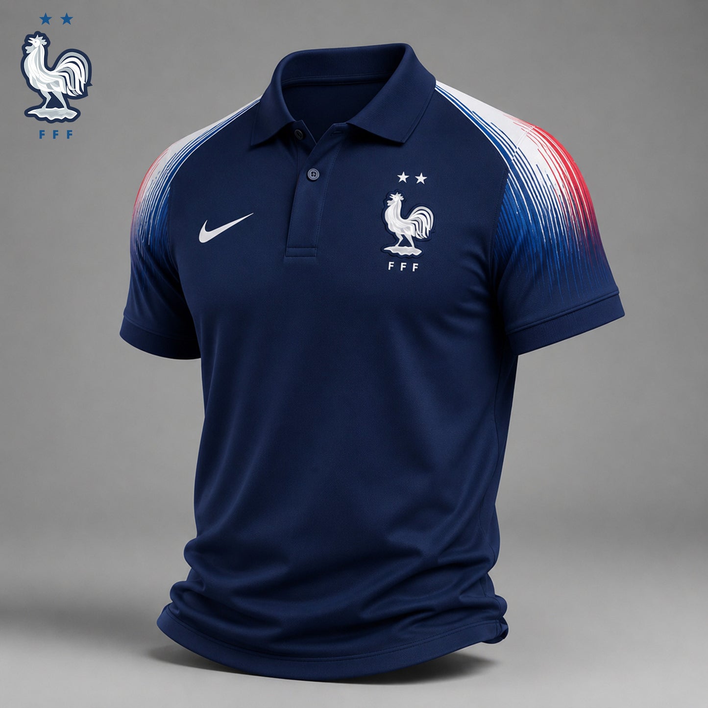 France - Premium WC26 National Pride Polo Shirt NY | DU28