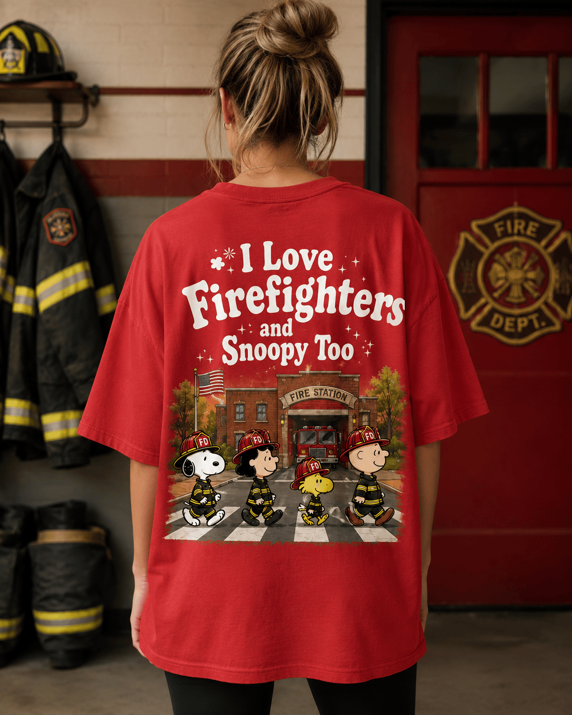 Premium SNPY Love Firefighters 3D Shirt NY | TA40