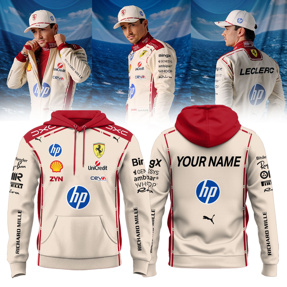 ___,,,Limited Edition Hoodie for the Monaco Grand Prix (Custom Name) | ZL65