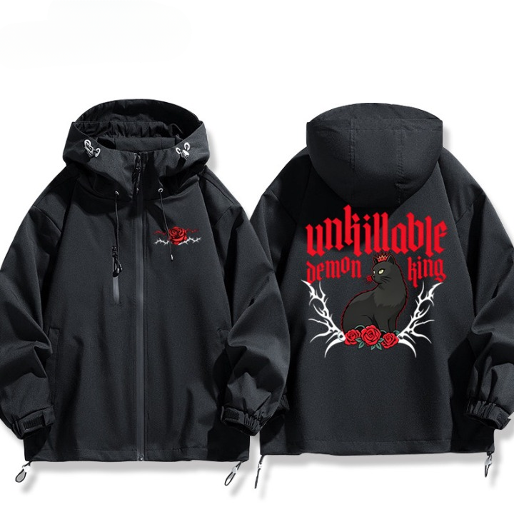 T1 Faker Unkillable Demon King Jacket - Limited Edition Windbreaker Jacket Unisex, Esport Fan Outerwear