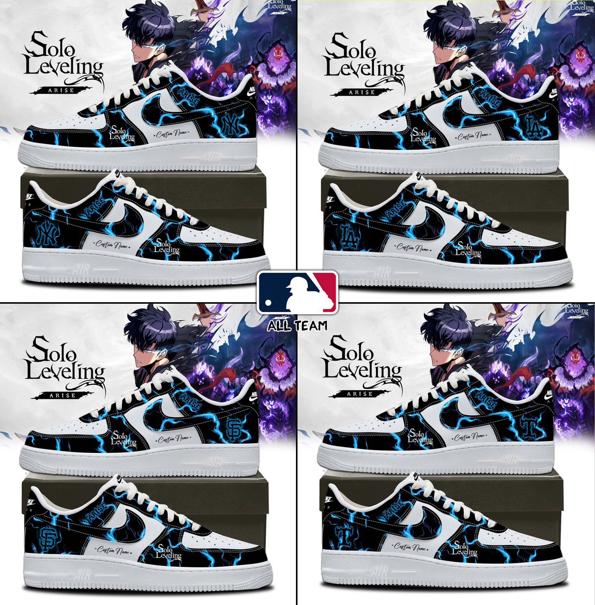 MLB ALL TEAMS x Solo Leveling Limited High Top Sneakers