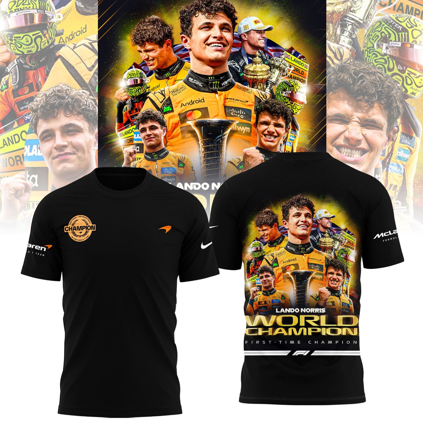McLaren Lando Norris 2025 Limited Edition Shirt
