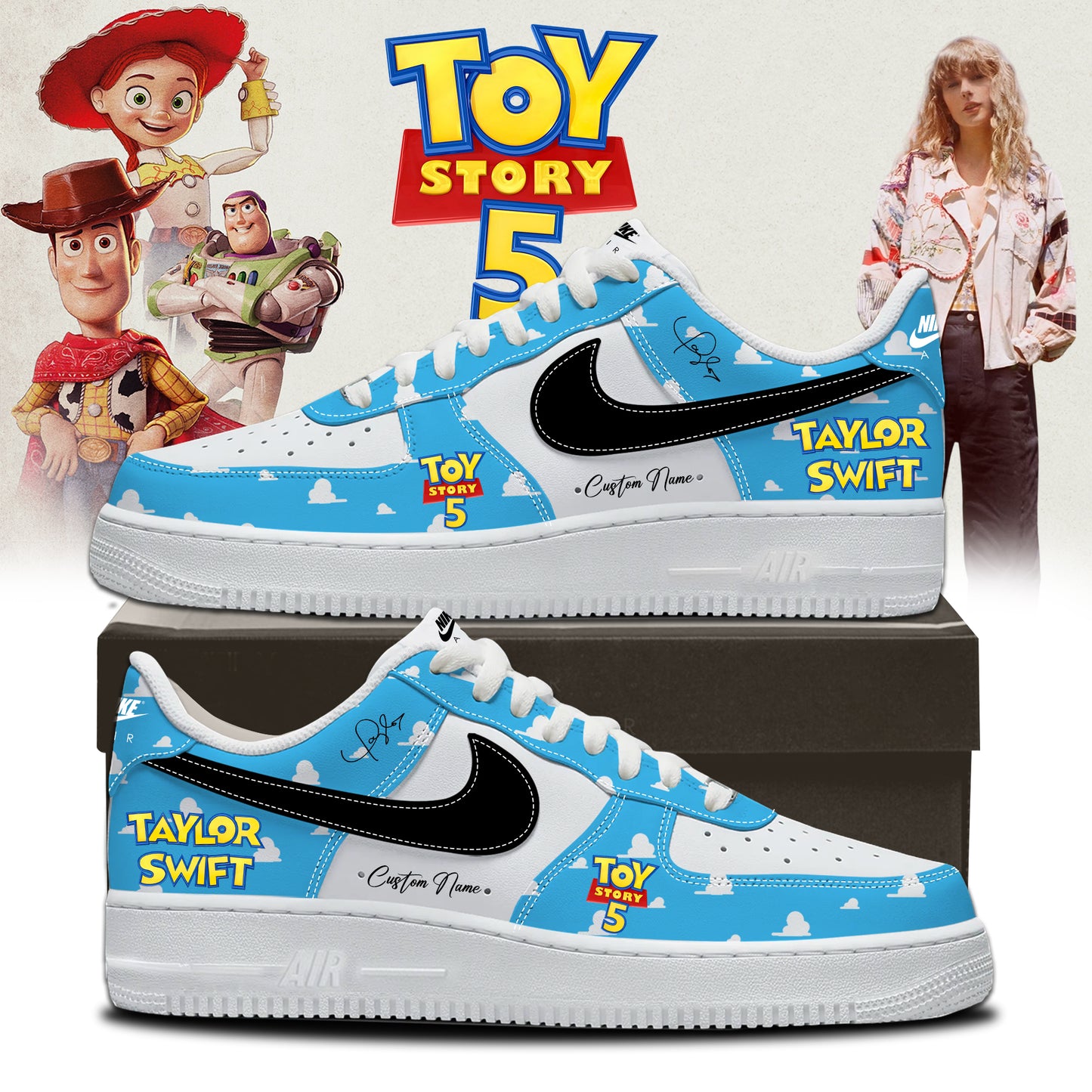 Taylor Swift x Toy Story 5 Limited Edition Signature - AF1 Shoes | UW68