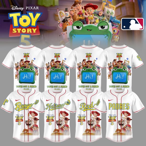 All Team MLB x TOY STORY 5 Jersey Limited Edition 2026 | LR27
