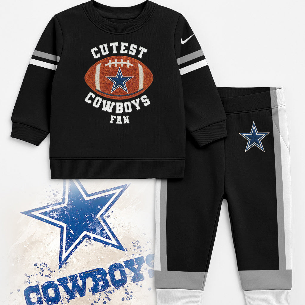 Dallas Cowboys | Premium NFL Unisex-Baby Shirt and Sweatpants Set | KK35