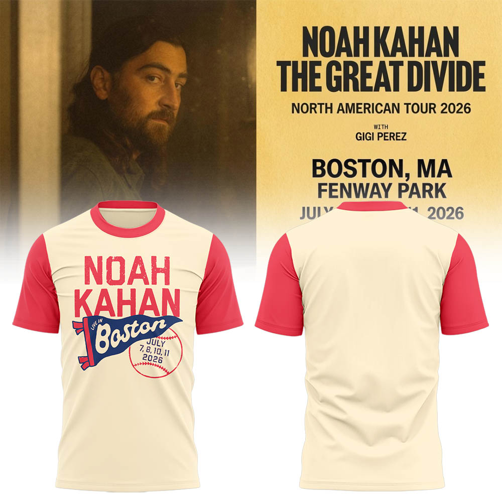 Limited Editon The Great Divide Tour At Fenway Park Boston Tshirt | IG36