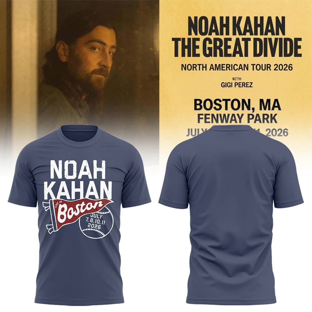 Limited Editon The Great Divide Tour At Fenway Park Boston Tshirt | RN26