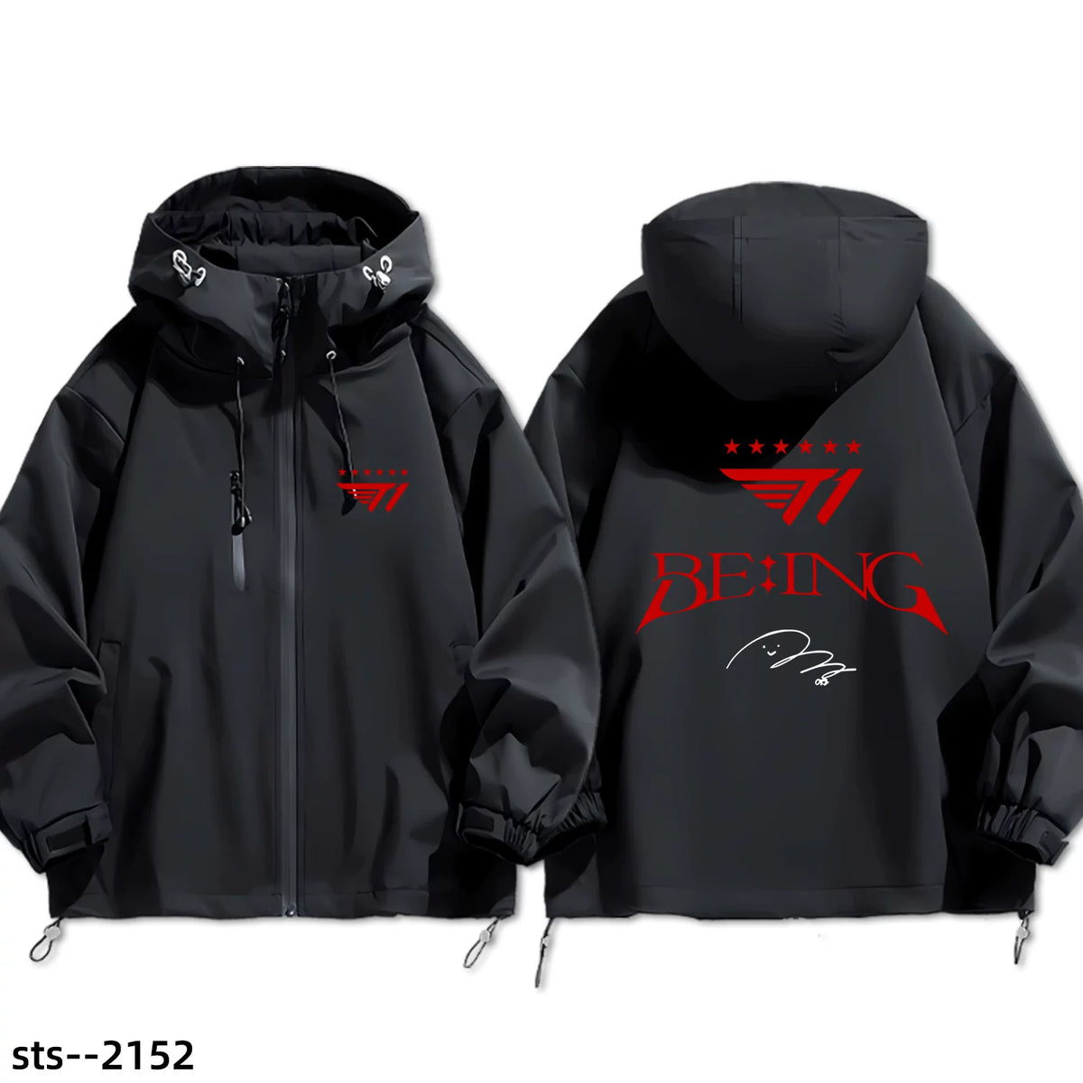 T1 LCK Esports Windbreaker Jacket - Faker Unisex Outerwear