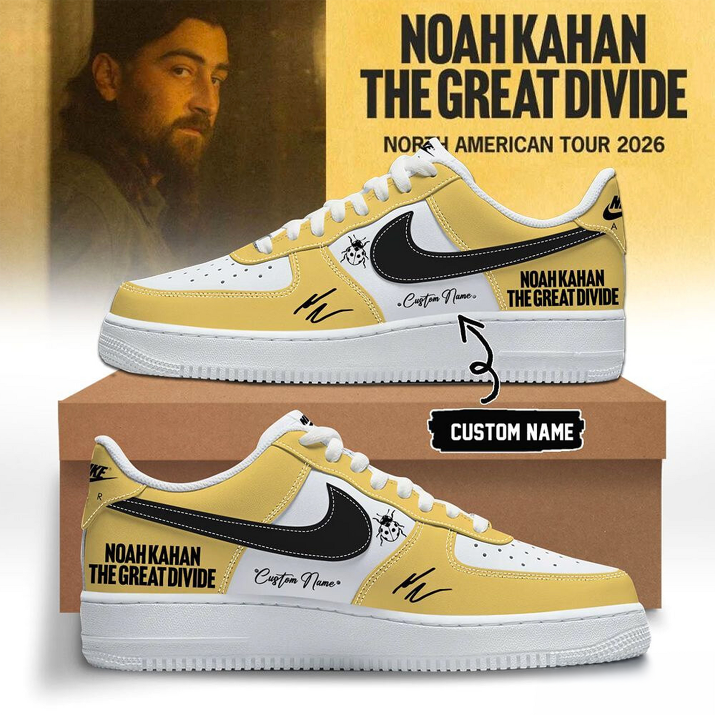 Noah Kahan The Great Divide Tour 2026 Shoes | NX48