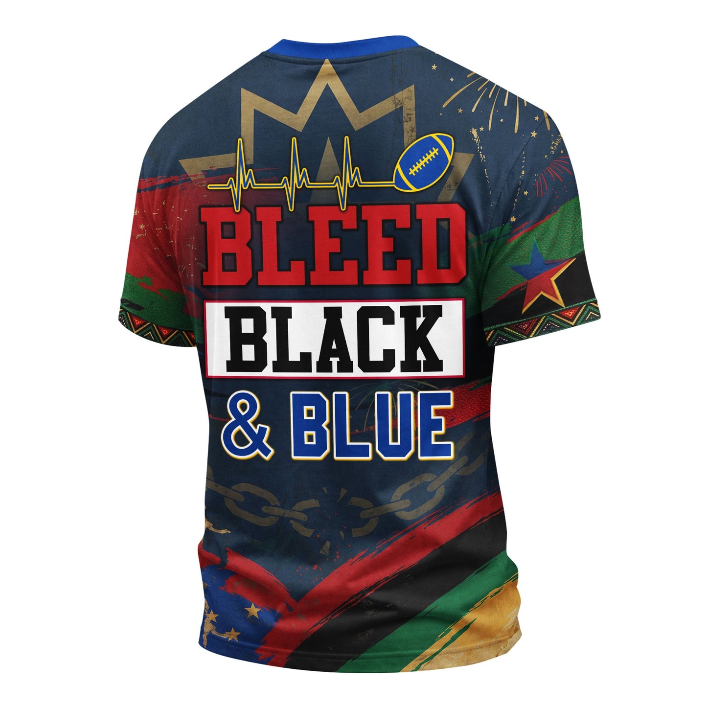Los Angeles Rams | Premium NFL Juneteenth Freedom Runs Deep 3D Shirt | TM94