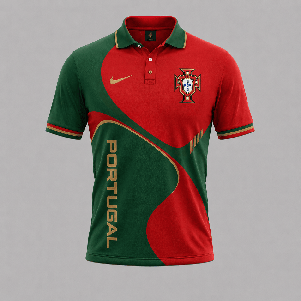 Portugal | Premium WC26 Victory Heritage Polo Shirt TD | ST44