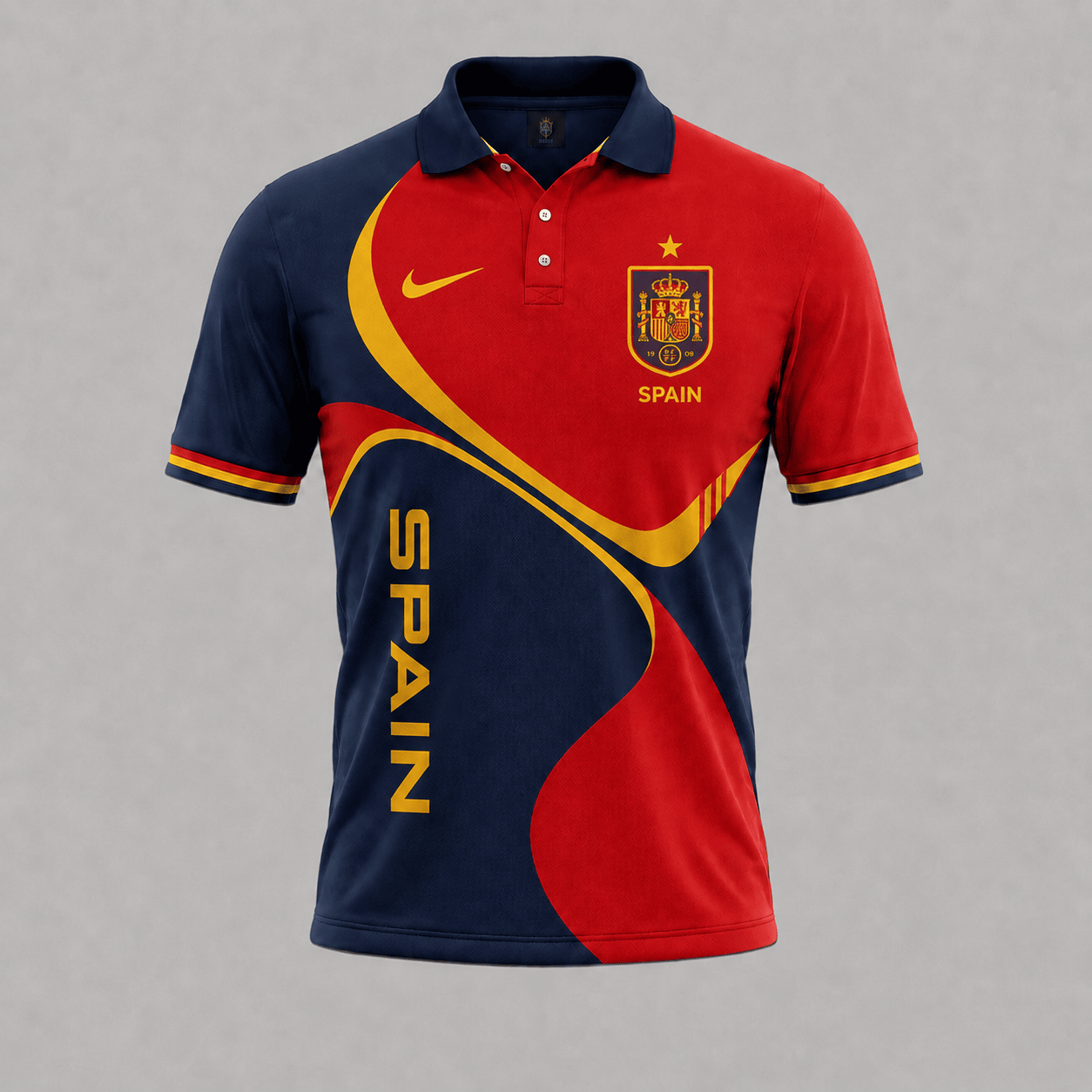 Spain | Premium WC26 Victory Heritage Polo Shirt TD | EZ71