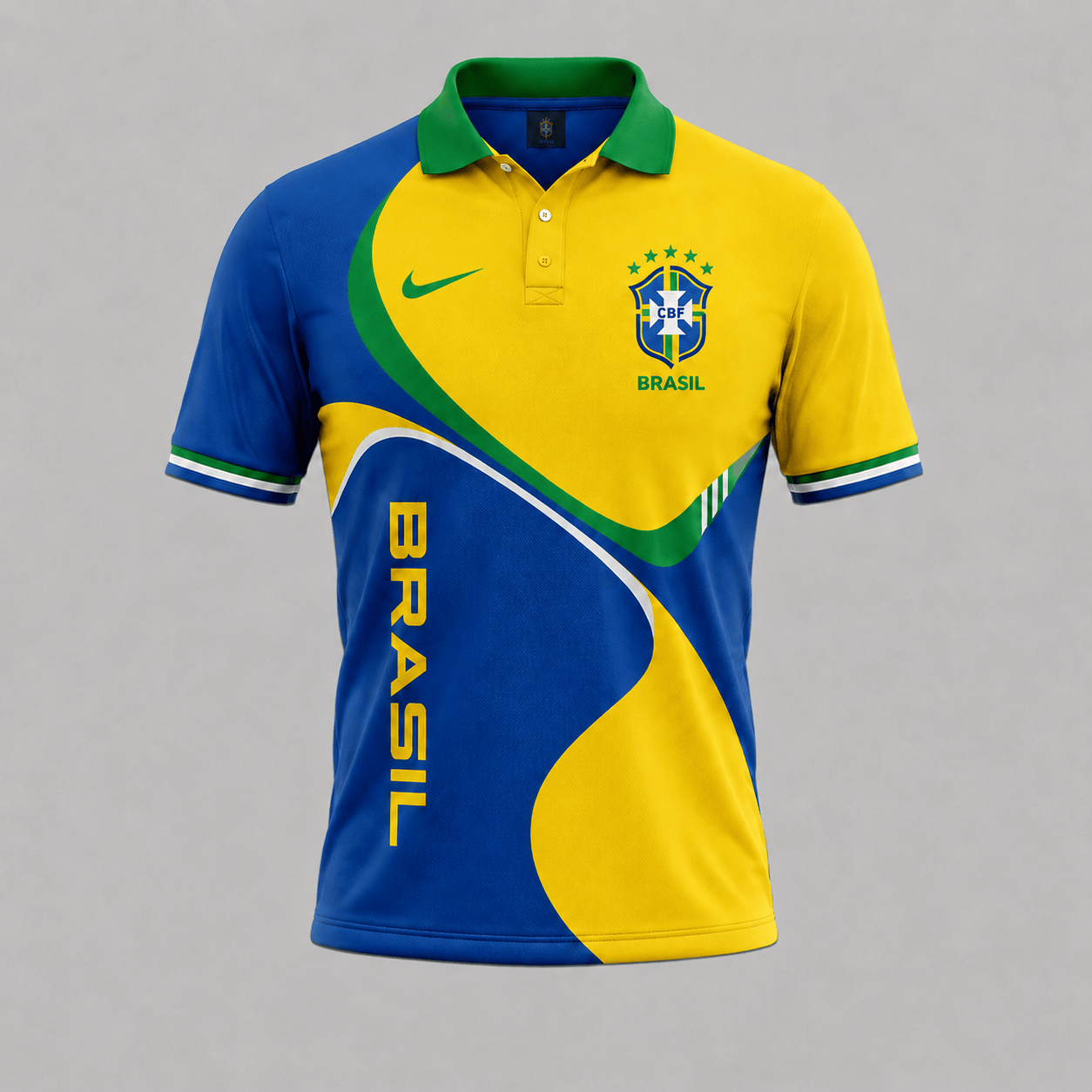 Brazil | Premium WC26 Victory Heritage Polo Shirt TD | ZT57