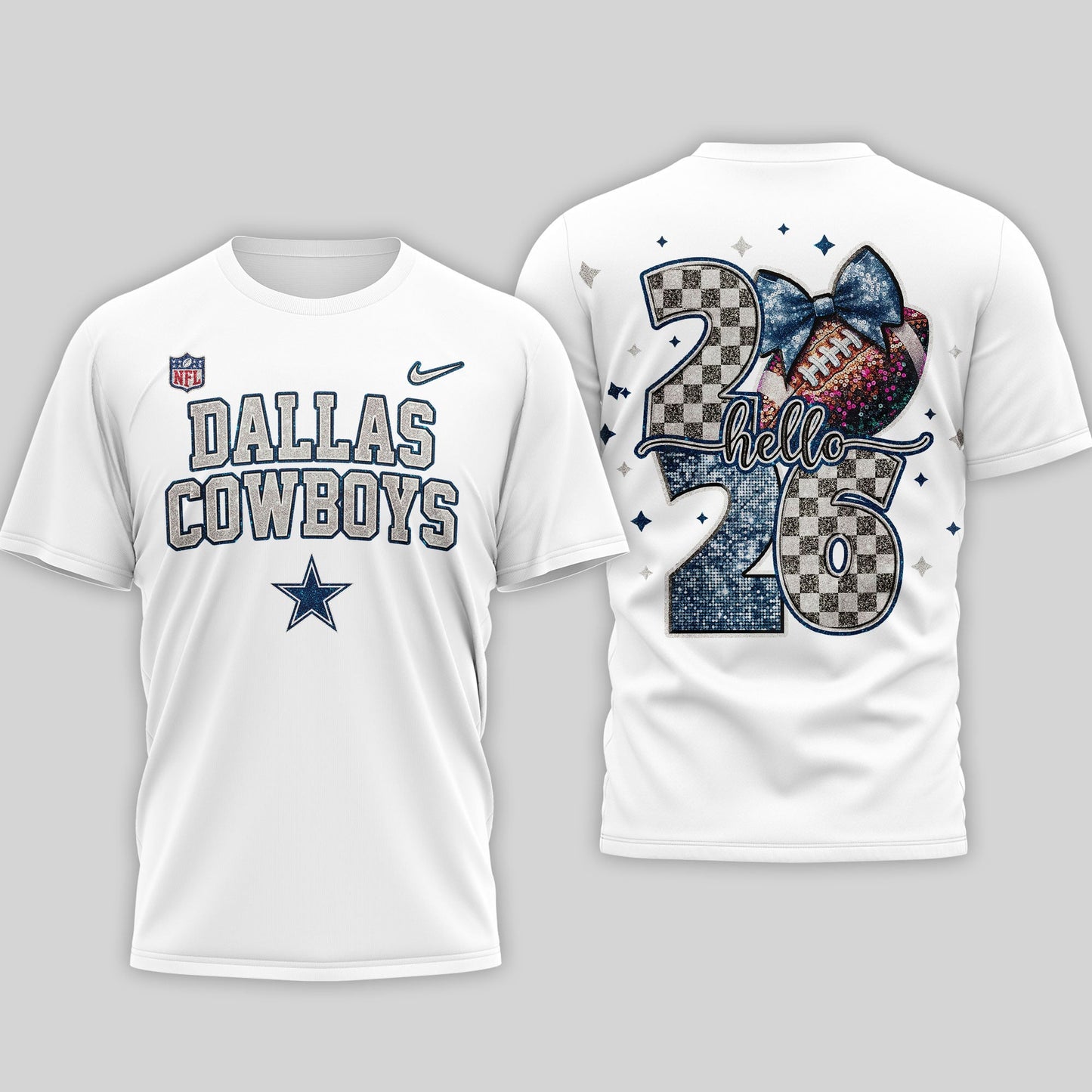 Dallas Cowboys | Premium NFL Hello 2026 Shirt | CM97