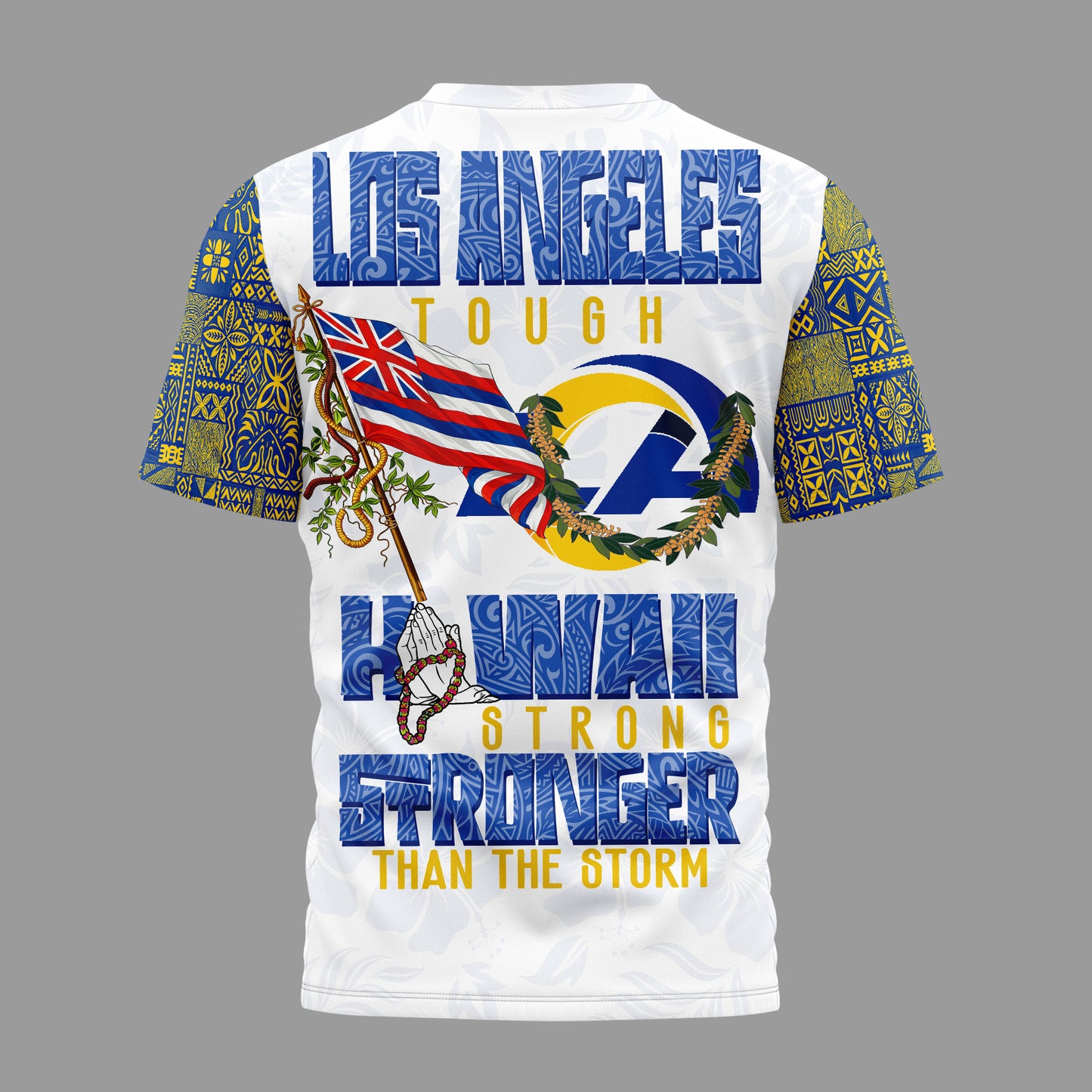 Los Angeles Rams | Premium NFL Hawaii Strong 3D Shirt | PO89
