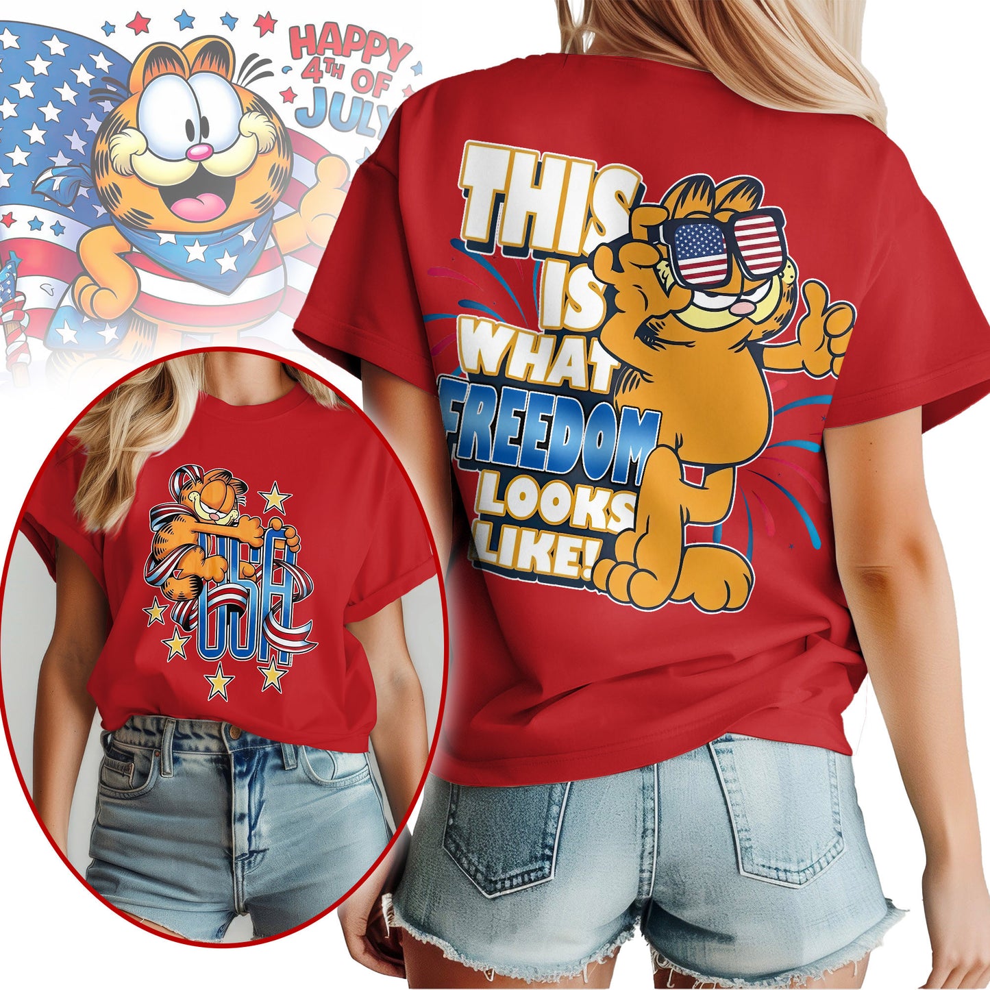 Premium GFLD Celebrates USA 250th Anniversary 3D Shirt NP | OI66
