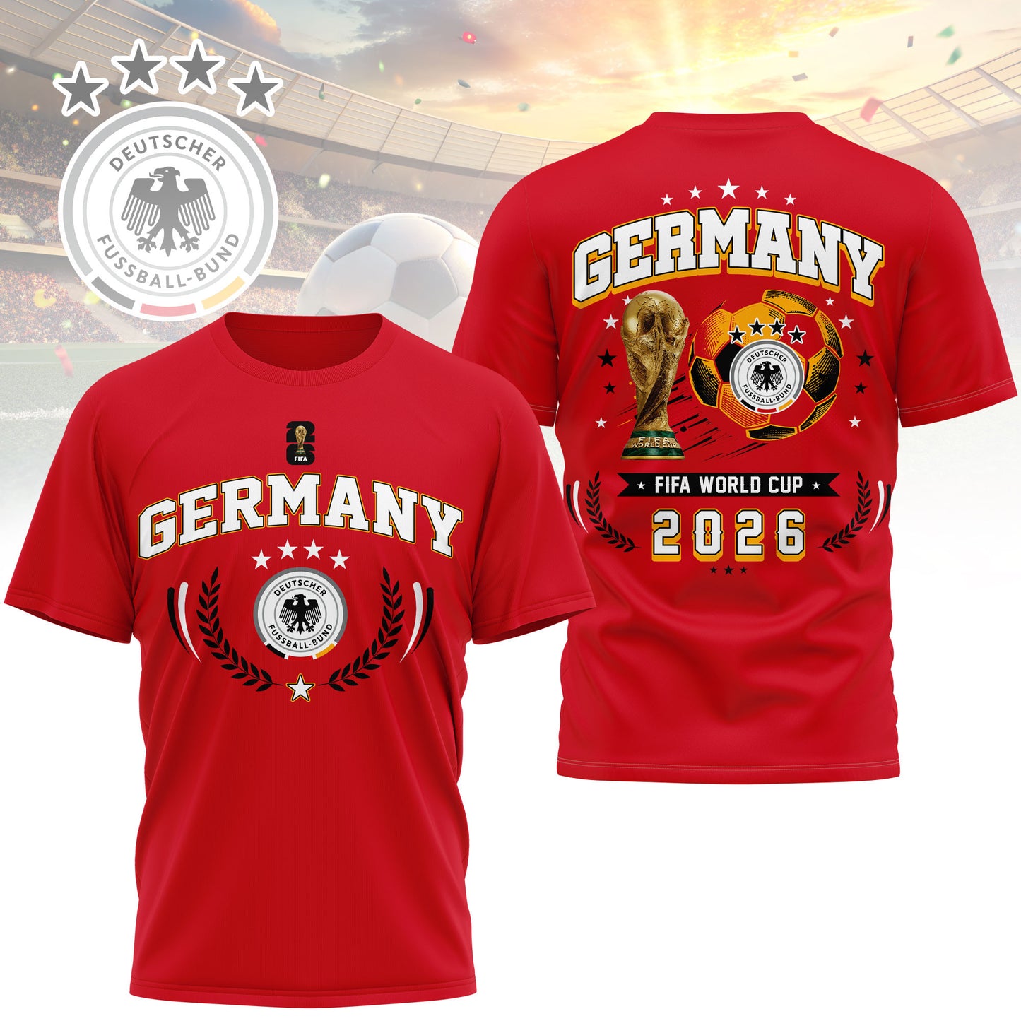 Germany | Premium WC26 Classic 3D Shirt TD | UH67