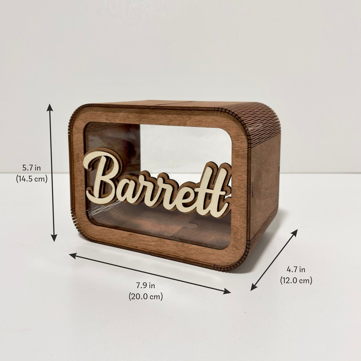 Personalized Wooden Kid Piggy Bank, Montessori Coin Bank, Custom Educational Toy, Money Saving Box, Toddler Bank, Unique Baby Shower Gift