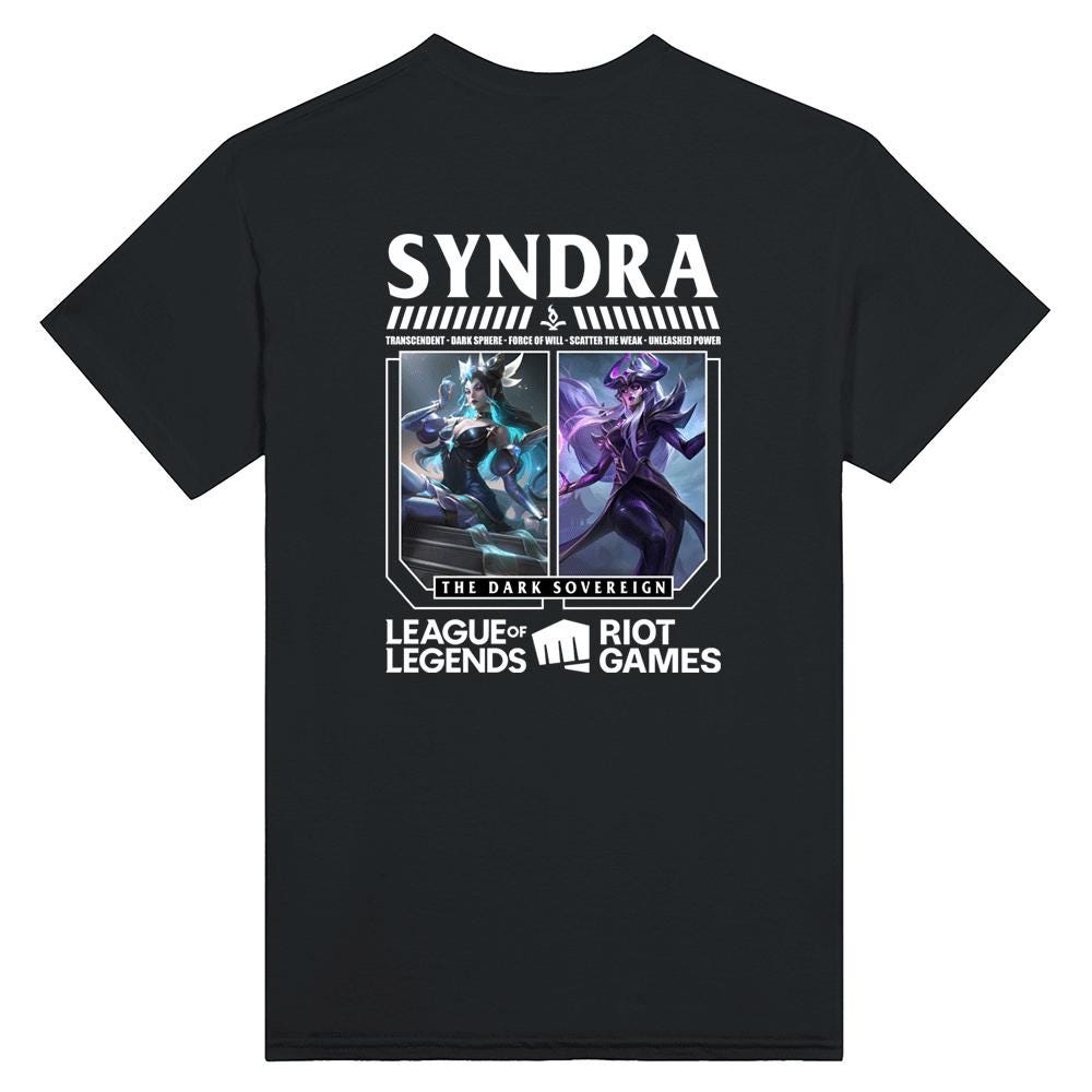 LoL Champions T-Shirt with the champion SYNDRA