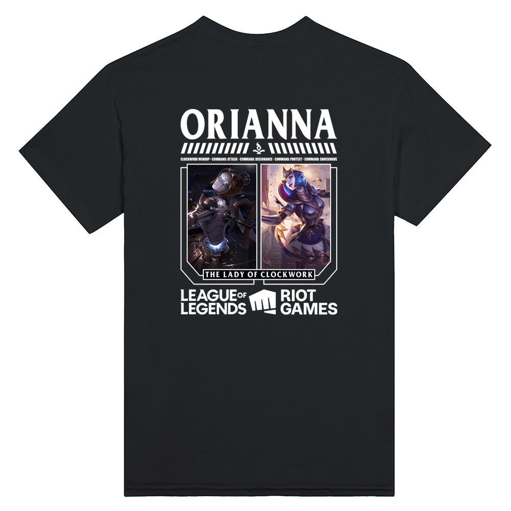 LoL Champions T-Shirt with the champion ORIANNA