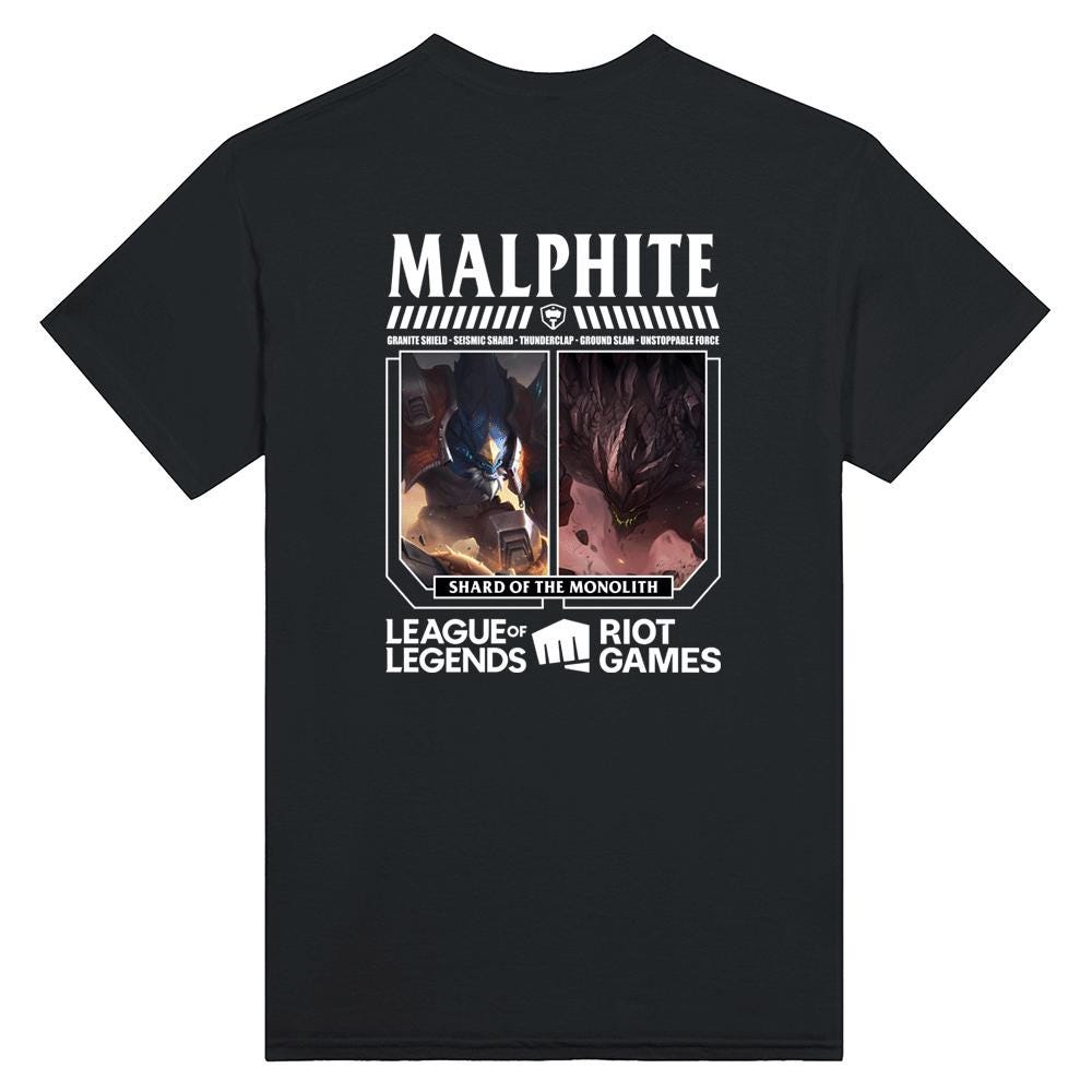 LoL Champions T-Shirt with the champion MALPHITE