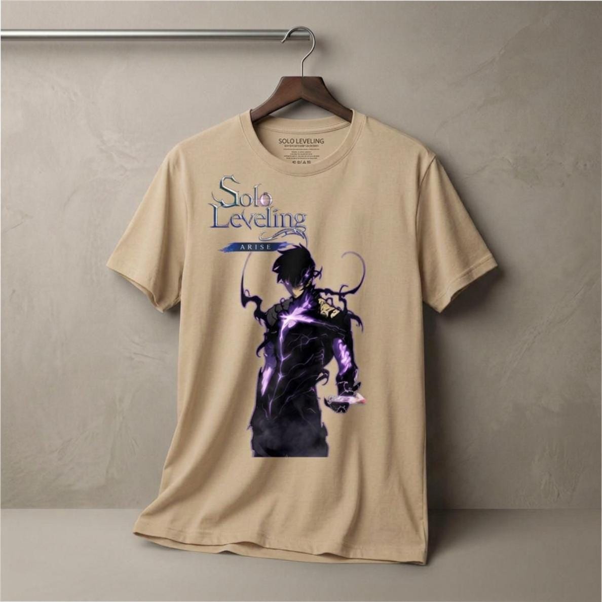 Solo Leveling Arise Sung Jin-Woo Shadow Monarch T-Shirt | Anime Gaming Tee