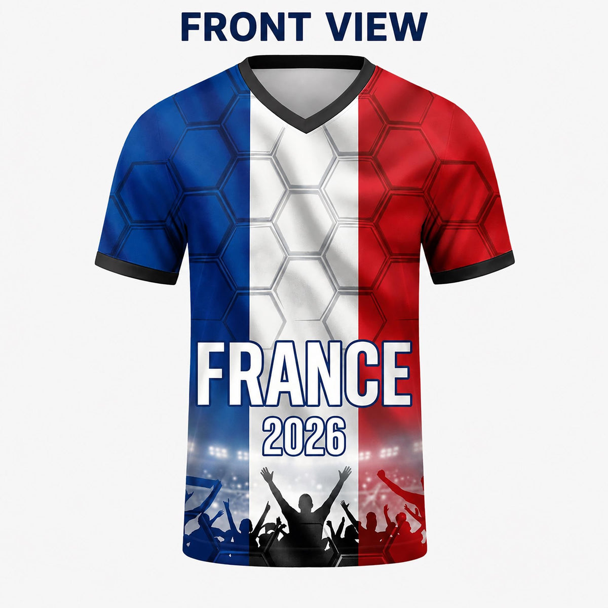 Custom France Soccer Jersey 2026 World Cup, Personalized Name Number Shirt for Men Women Kids, France Fan Apparel Gift | GM99