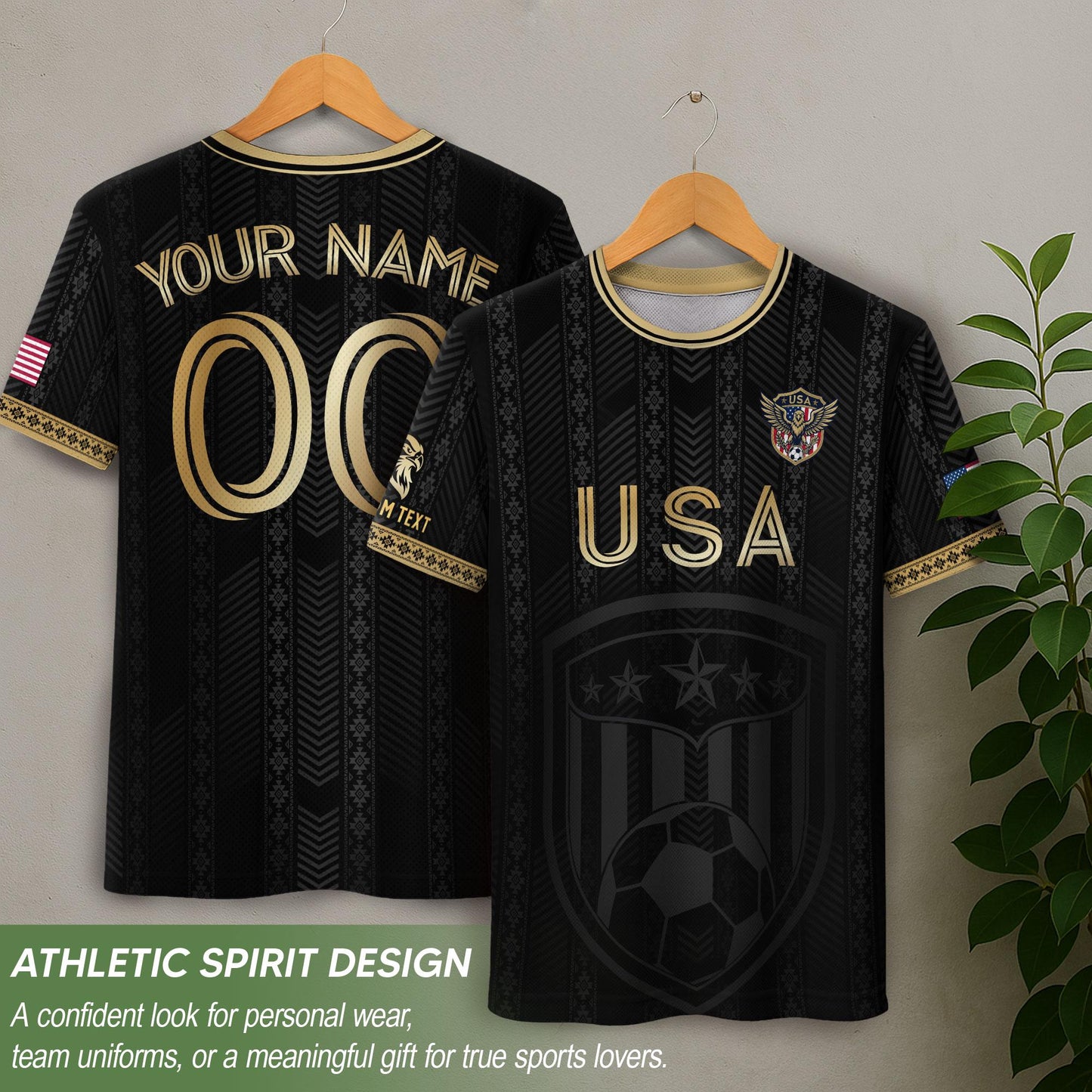 Custom USA Soccer Jersey For Men Women & Kids, Personalized American Soccer Jersey, Americana Game Day Outfit, USA Soccer Jersey Team | BL76