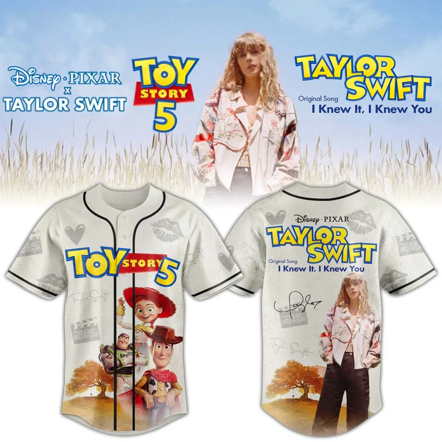 TS x Toy Story 5 "I Knew It, I Knew You" Jersey 2026 | UQ55