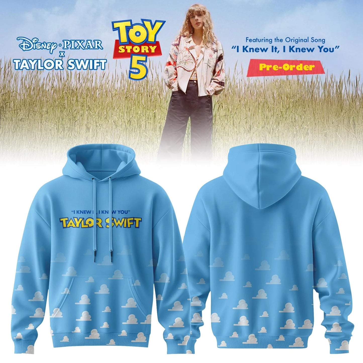TS x Toy Story 5 "I Knew It, I Knew You" Hoodie 2026 | DW27