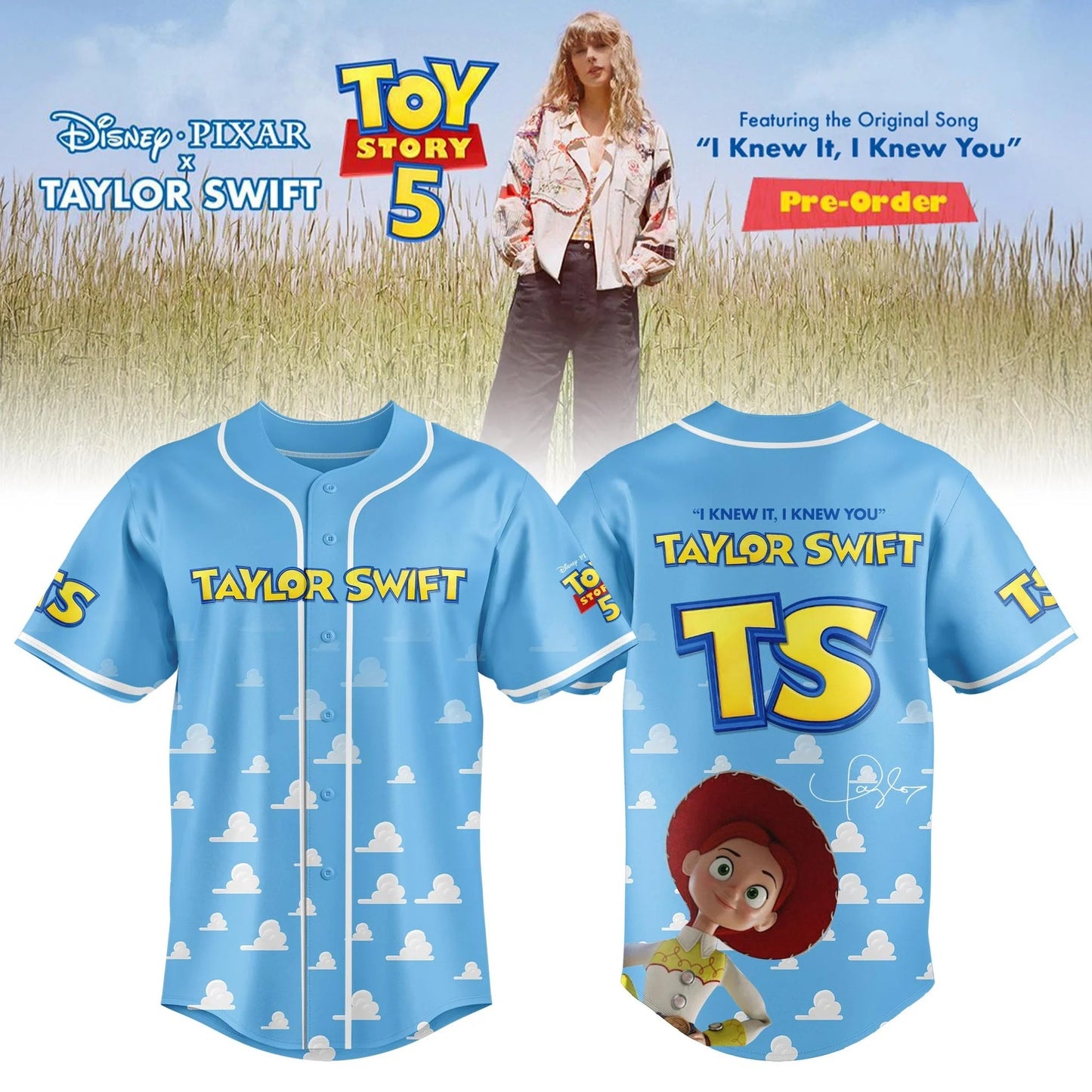 TS x Toy Story 5 "I Knew It, I Knew You" Jersey 2026 | WL11