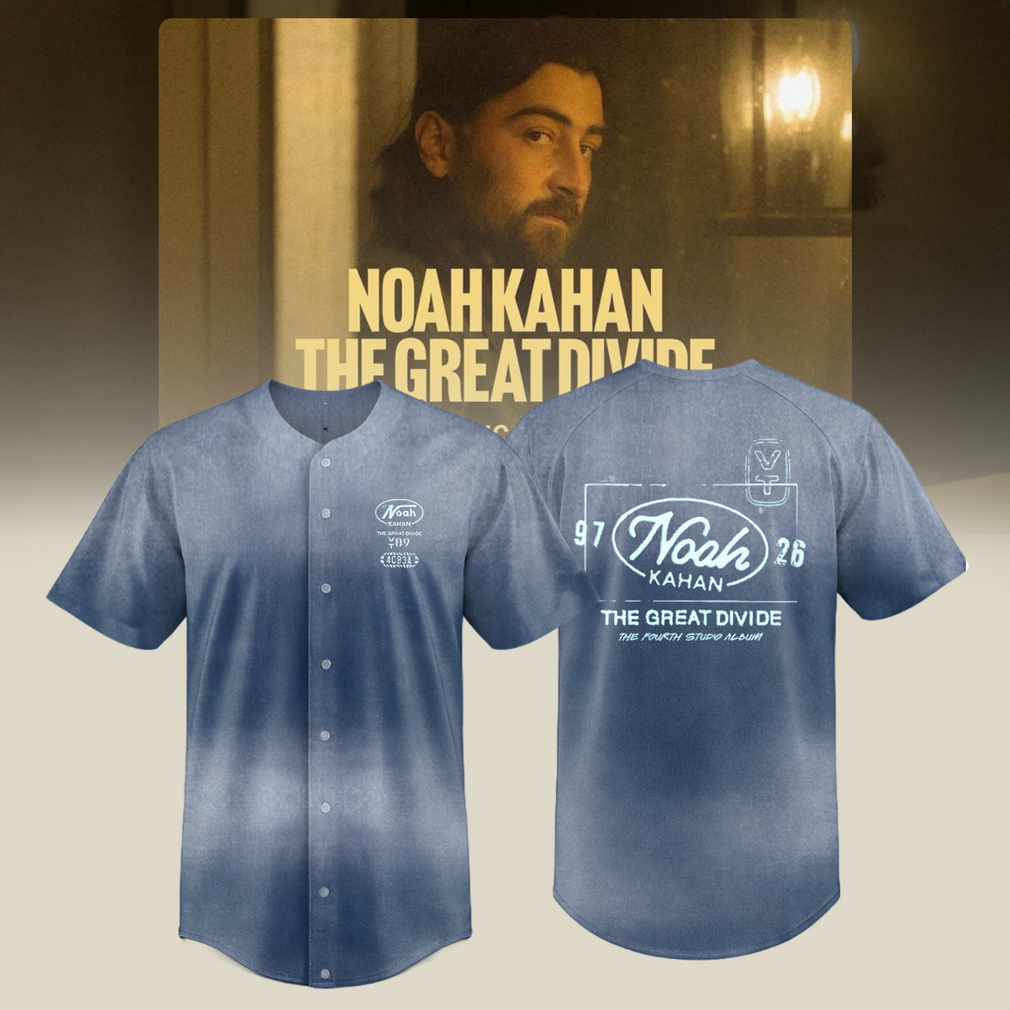 Noah Kahan Tour 2026 Jersey Limited Edition | PN13