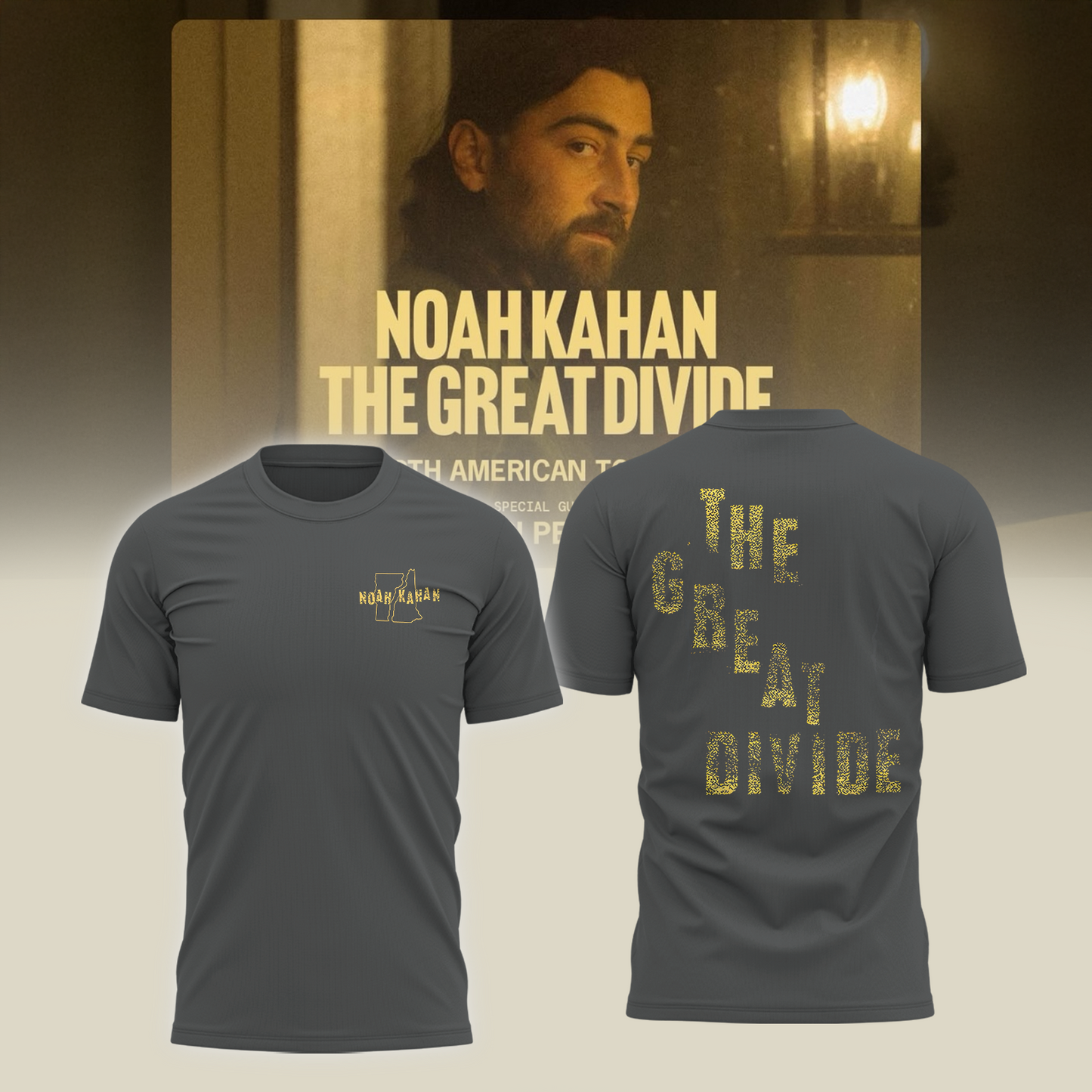 Noah Kahan Tour 2026 TShirt Limited Edition | WC67