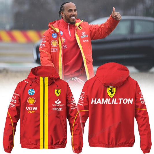 ___,,,Lewis Hamilton Hooded Wind Jacket | GR50