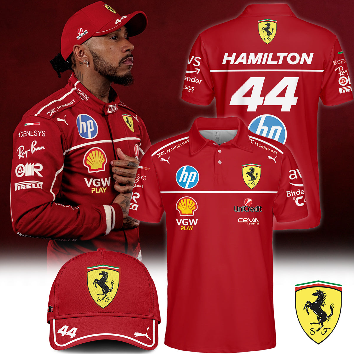 _Limited Edition Polo Lewis Hamilton. | BX52