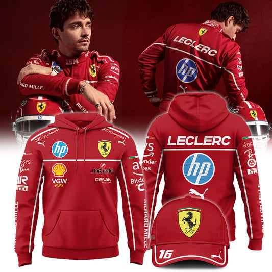 _Charles Leclerc Ferrari Limited Edition hoodie. | GW10