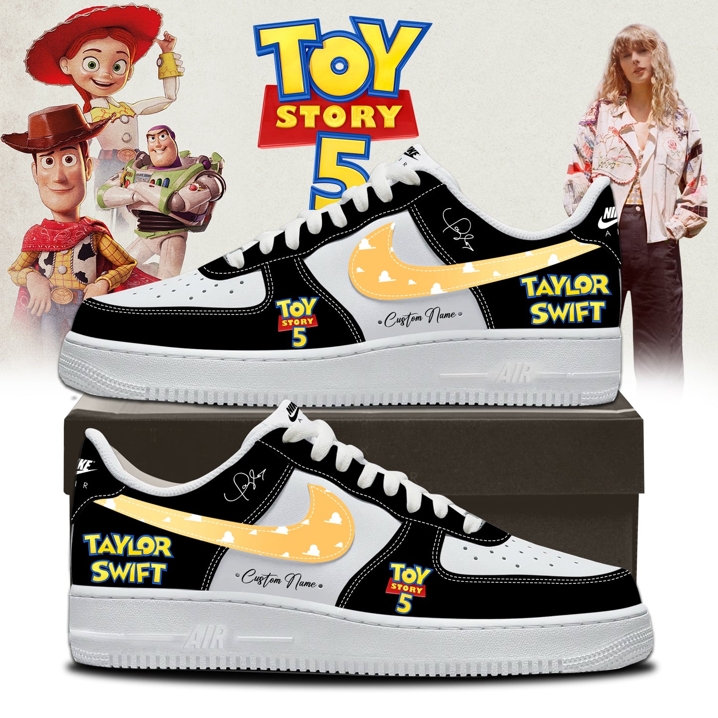 Taylor Swift x Toy Story 5 Limited Edition Signature - AF1 Shoes | FW41