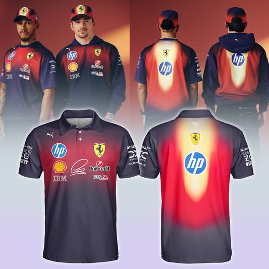 ___,Scuderia Ferrari Signature ”Lewis Hamilton” – Polo 2026 | CP79