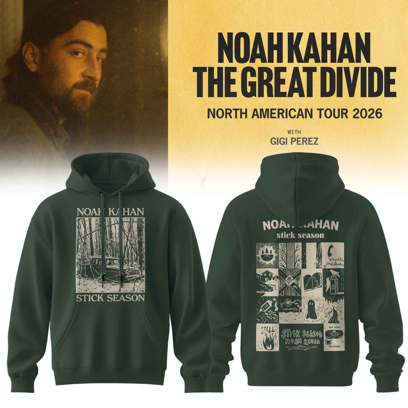 Noah Kahan - The Great Divide Tour Merch Limited Hoodie | LH97
