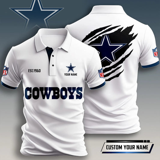 Dallas Cowboys | Premium NFL Polo Shirt | QF52