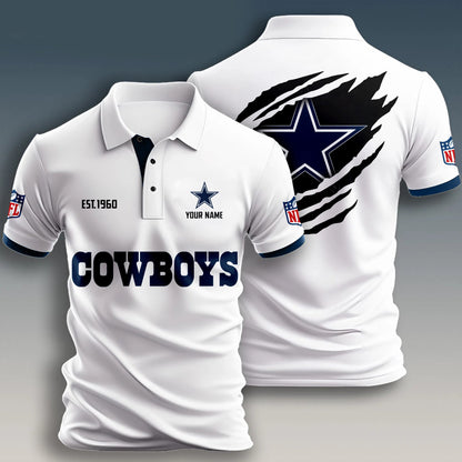 Dallas Cowboys | Premium NFL Polo Shirt | QF52
