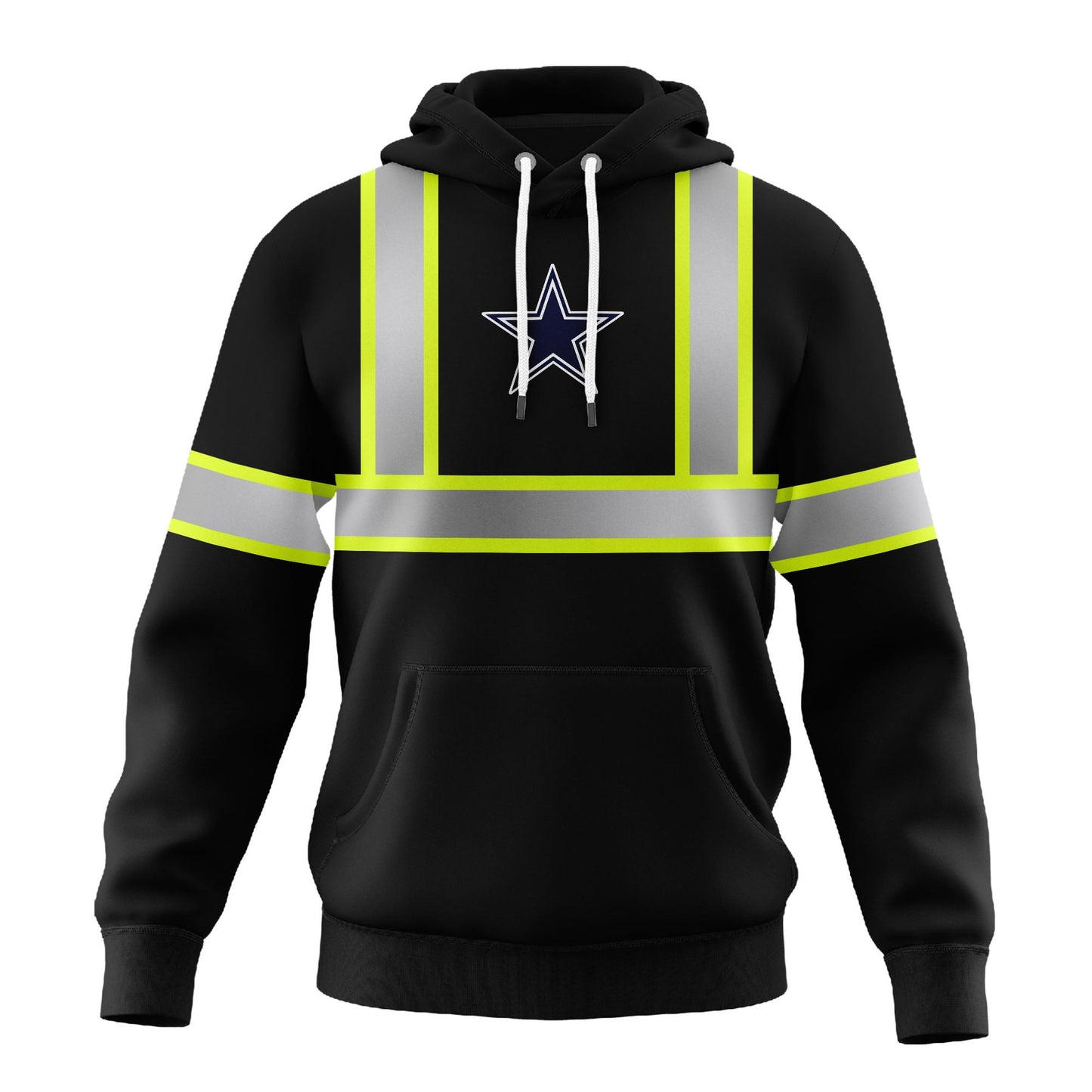 Dallas Cowboys | Premium NFL Hi Vis Safety Reflective Hoodie | UD18