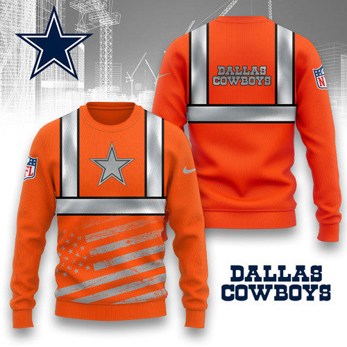 Dallas Cowboys | Premium NFL Safety Hi-Vis Hoodie | WF57