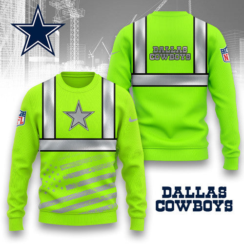 Dallas Cowboys | Premium NFL Safety Hi-Vis Hoodie | WF57