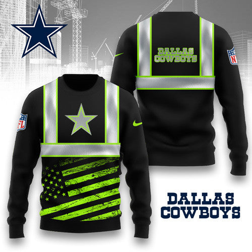 Dallas Cowboys | Premium NFL Safety Hi-Vis Hoodie | WF57