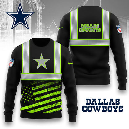 Dallas Cowboys | Premium NFL Safety Hi-Vis Hoodie | WF57