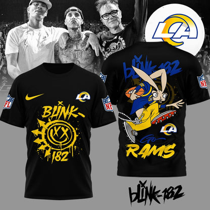 Los Angeles Rams | Premium NFL Blink 182 3D Shirt | WE17